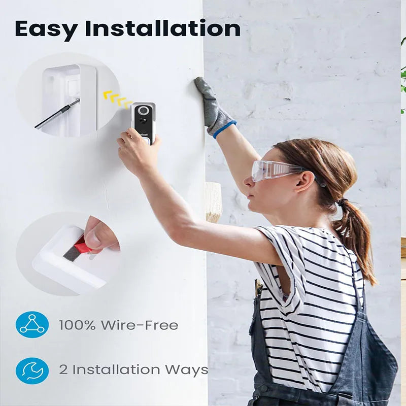 Lavene Smart Video Doorbell 2K