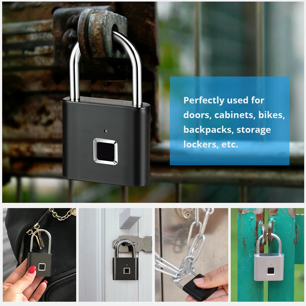 Lavene Smart Fingerprint Padlock