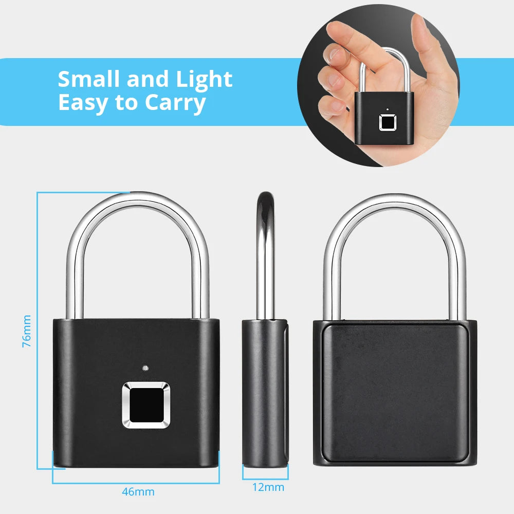 Lavene Smart Fingerprint Padlock