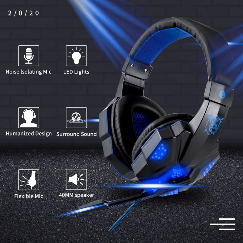 Lavene Wired Gaming Headset