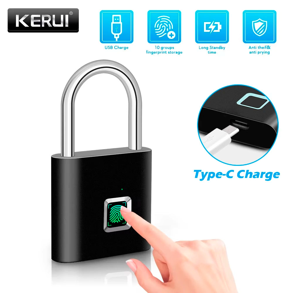 Lavene Smart Fingerprint Padlock