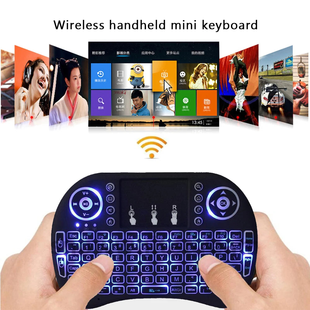 Lavene Air Mouse with Touchpad Keyboard
