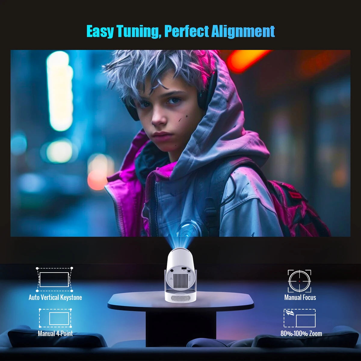 Lavene Mini Projector