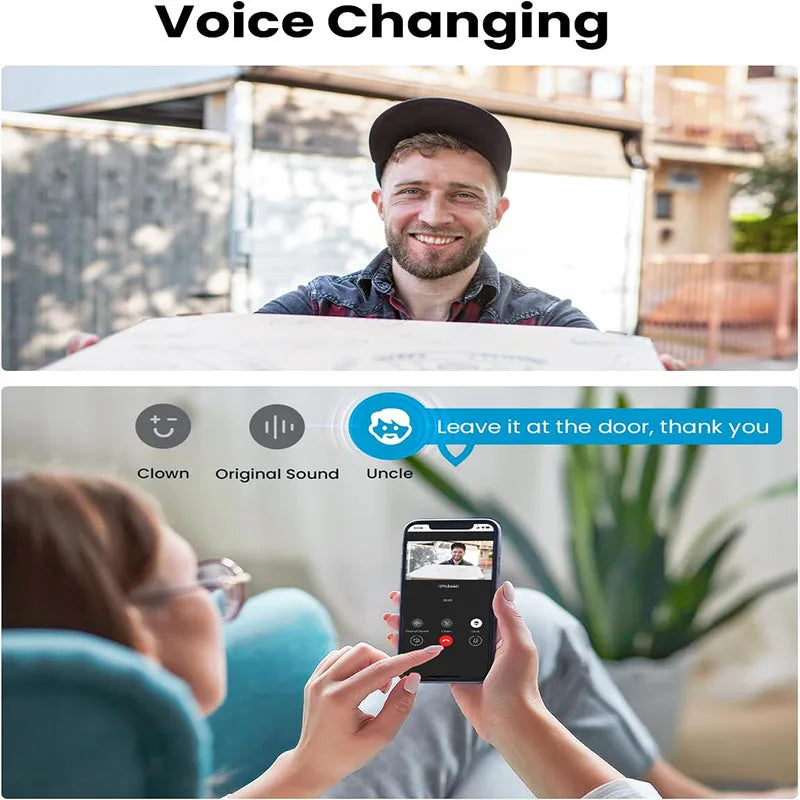 Lavene Smart Video Doorbell 2K