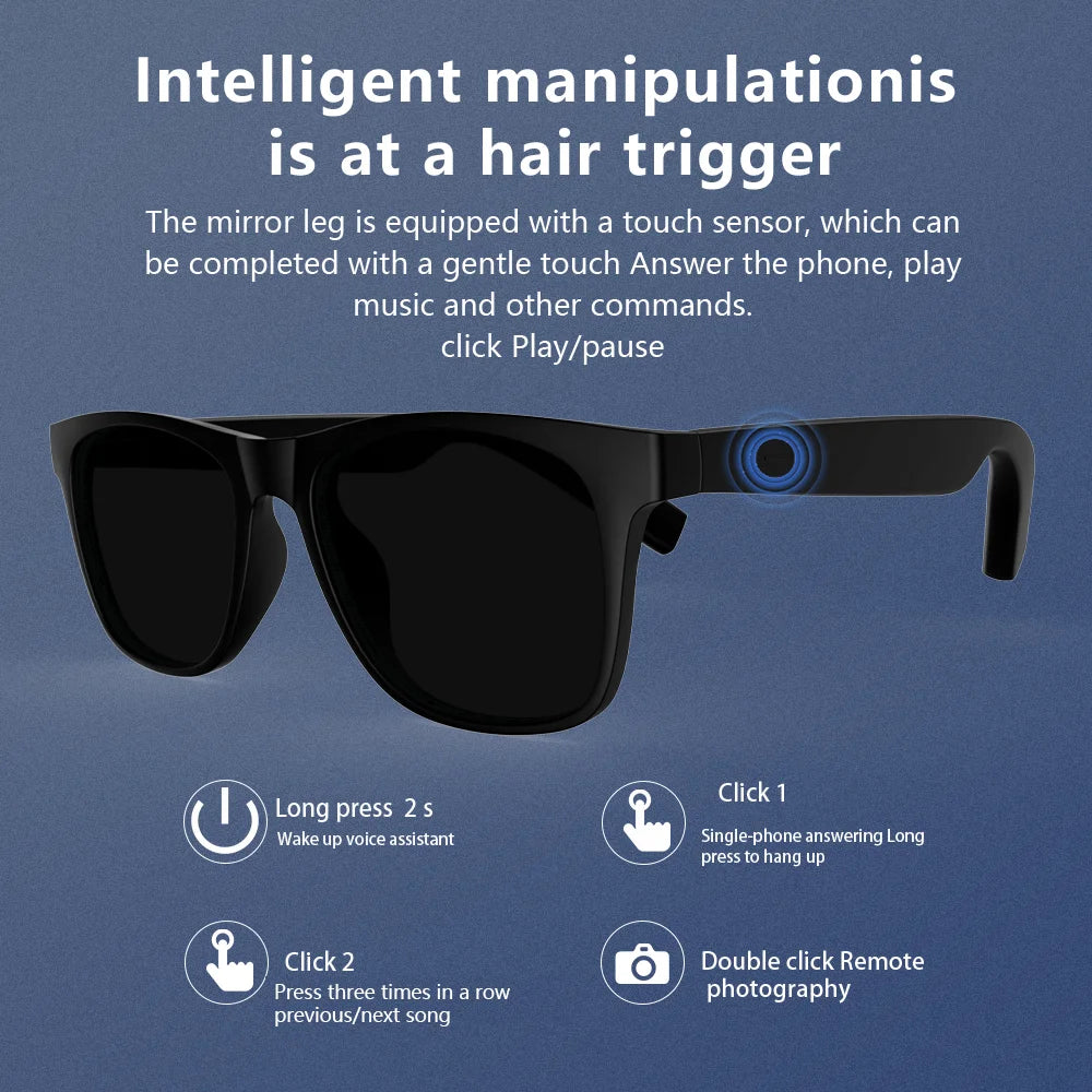 Lavene AudioVision D11 Smart Bluetooth Glasses